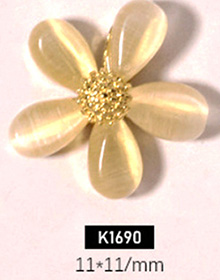 日系丁香花朵K1690【单颗金】
